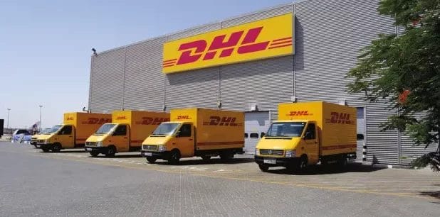 شركة شحن DHL شركة شحن عالمية